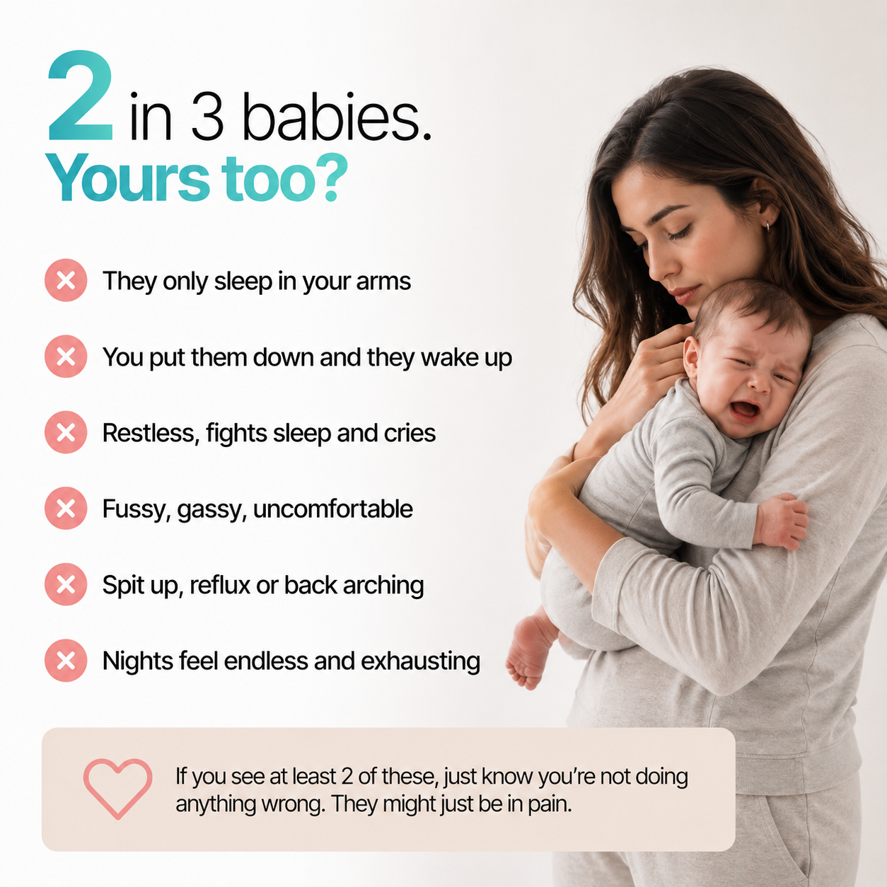 Relivo™ – For Reflux, Colic & Better Sleep